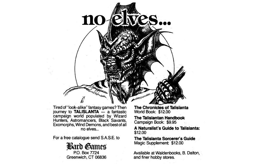 Talislanta: The Savage Land…still no elves! – Andrew J. Luther